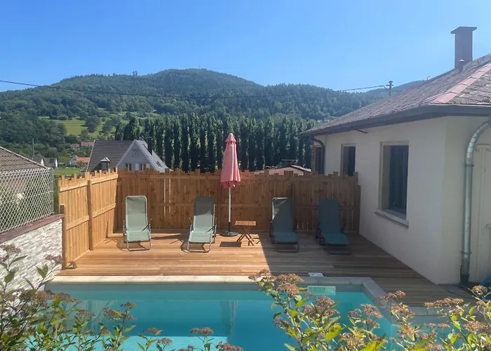 Maison Spa Et Piscine En Alsace, Ideal Famille Ou Amis Feriehus *