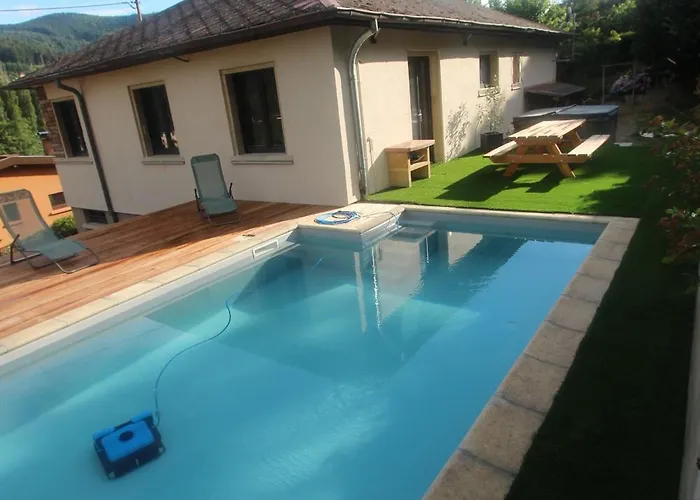 Maison Spa Et Piscine En Alsace, Ideal Famille Ou Amis Feriehus *